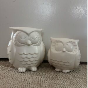 Hallmark Owl Set Ceramic Mother and Baby